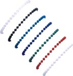 30 inch Small Plastic Bead Chain - Various colors
