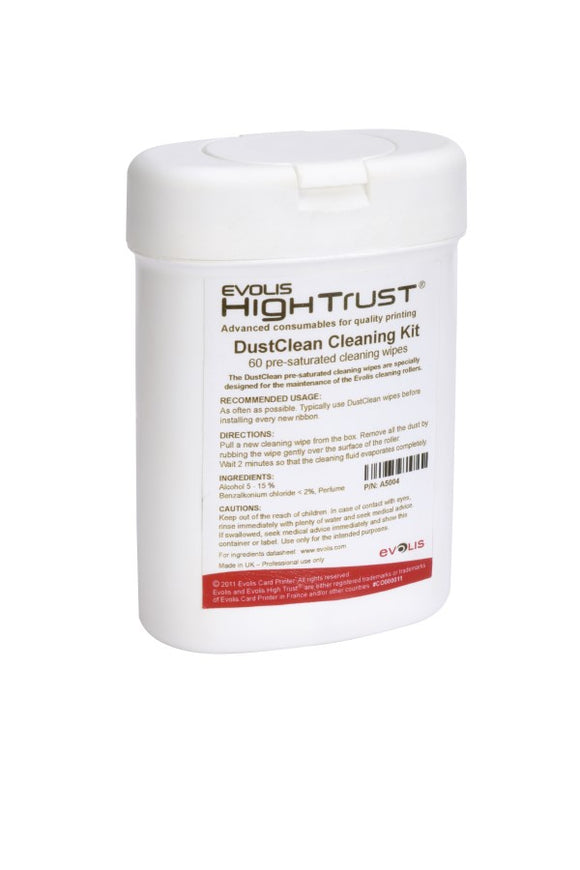 Evolis  DUSTCLEAN CLEANING KIT - Wipes (dispenser)