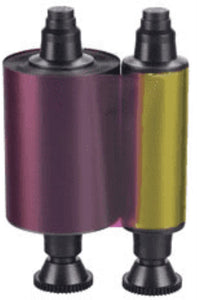 Evolis  1/2 YMCKO Color Ribbon - 400 Prints / Roll